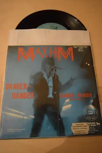 Max Him ‎– Danger - Danger / Instr. Version