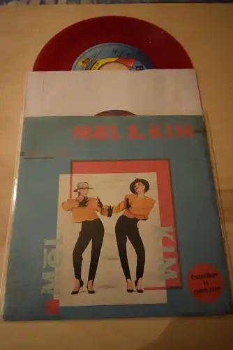 Mel & Kim ‎– Respectable / Instr. Version " Deutsche Erstpressung in Red Vinyl"