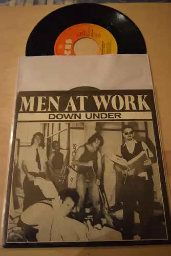 Men At Work ‎– Down Under/ Helpless Automation