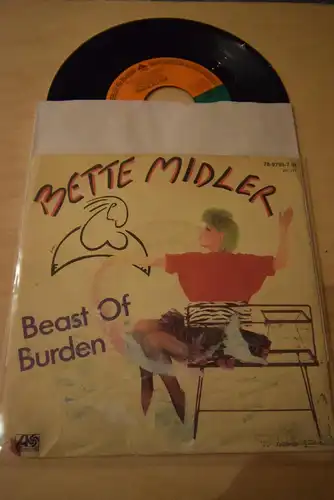Bette Midler ‎– Beast Of Burden / Come Back ... Jimmy Dean 