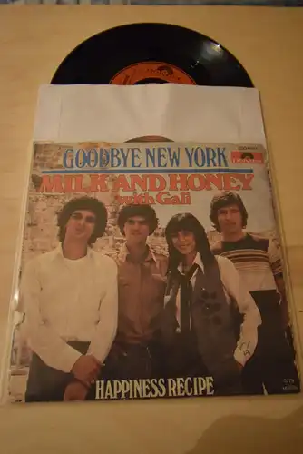 Milk And Honey With Gali ‎– Goodbye New York / Happiness Recipe 