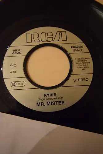 Mr. Mister ‎– Kyrie / Run to her 