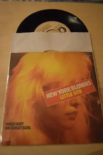 New York Blondes ‎– Little GTO / Holocaust On Sunset Blvd.