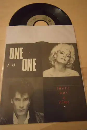 One To One ‎– There Was A Time / Where is the Answer 