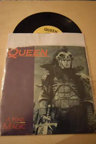 Queen ‎– A Kind Of Magic / A Dozen Red Roses for my Darling 