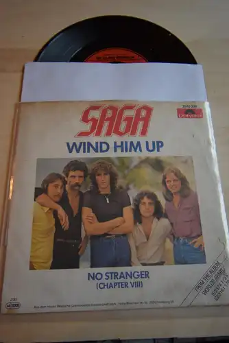 Saga  ‎– Wind Him Up / No Stranger