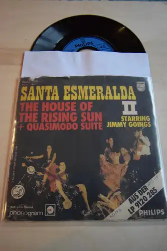 Santa Esmeralda Starring Jimmy Goings ‎– The House Of The Rising Sun + Quasimodo Suite