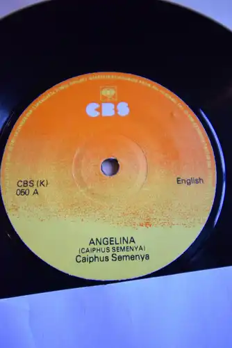 Caiphus Semenya ‎– Angelina / Without You " Absolute Rarität , Kenianische Pressung in LP Form "