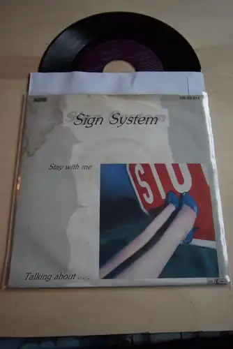 Sign System ‎– Stay With Me / Talking about....
