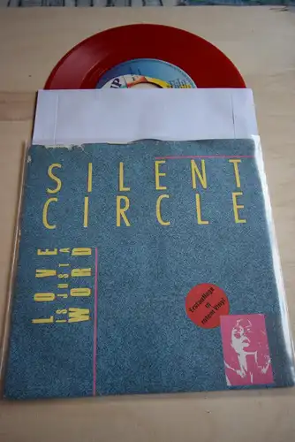 Silent Circle ‎– Love Is Just A Word / Sib Dub Duo  " Erstauflage in Red Vinyl "