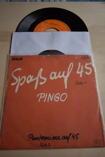 Pingo  ‎– Spaß Auf 45 / Pantomime auf 45