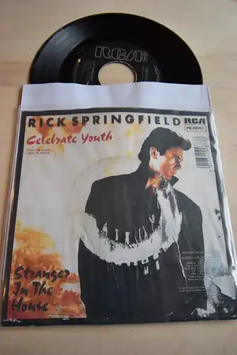 Rick Springfield ‎– Celebrate Youth / Stranger in the House 