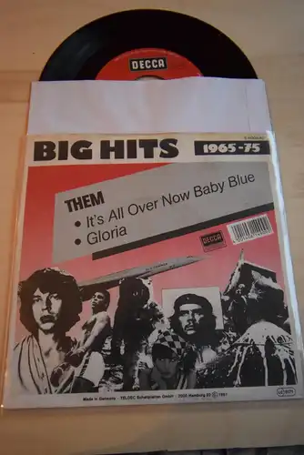Them  ‎– It's All Over Now Baby Blue / Gloria