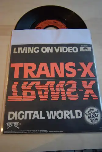 Trans-X ‎– Living On Video / Digital World