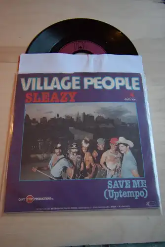 Village People ‎– Sleazy / Save me (Uptempo)