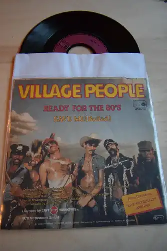 Village People ‎– Ready For The 80's / Save me (Ballad)