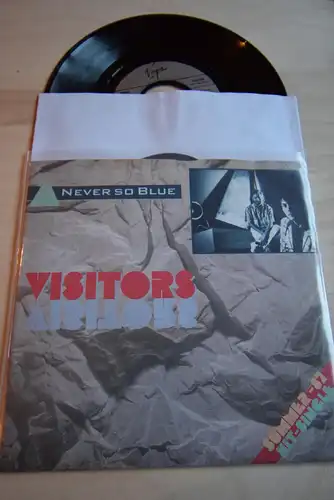 Visitors  ‎– Never So Blue / Dance Mix 