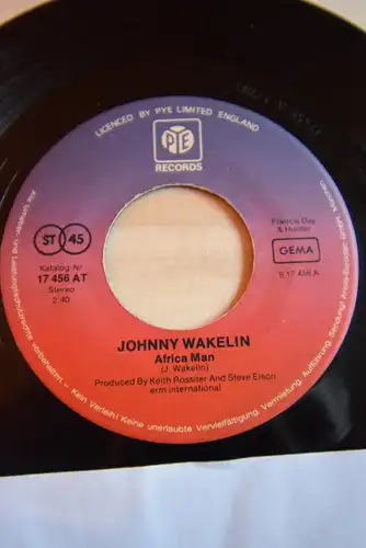 Johnny Wakelin ‎– Africa Man / You turn me on