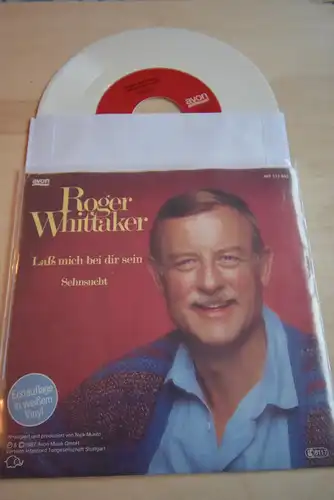 Roger Whittaker ‎– Laß Mich Bei Dir Sein / Sehnsucht "Deutsche Erstauflage in White Vinyl "