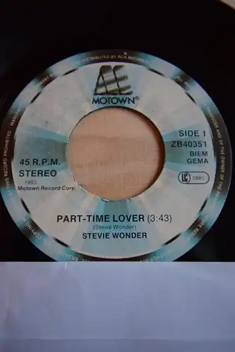 Stevie Wonder ‎– Part-Time Lover / Instr. Version