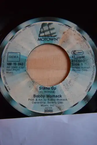 Bobby Womack ‎– Stand Up / Lay Your Lovin' On Me