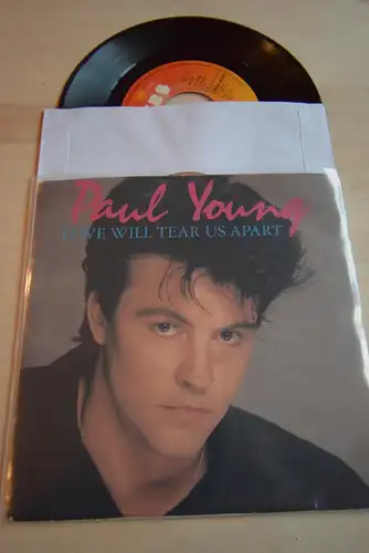 Paul Young ‎– Love Will Tear Us Apart / One Step forward 