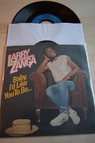 Larry Zanga ‎– Baby, I'd Like You To Be. / There's nothing gonna stop me 