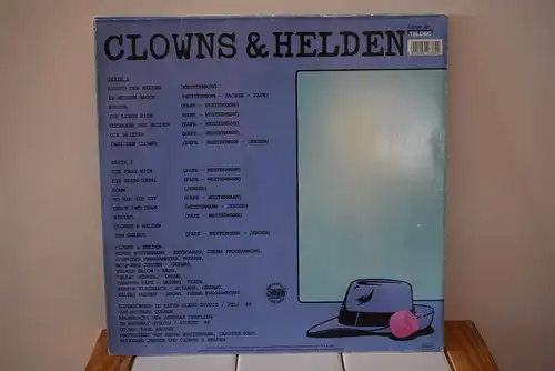 Clowns & Helden ‎– Von Beteuerten Gefühlen Und Anderer Kälte