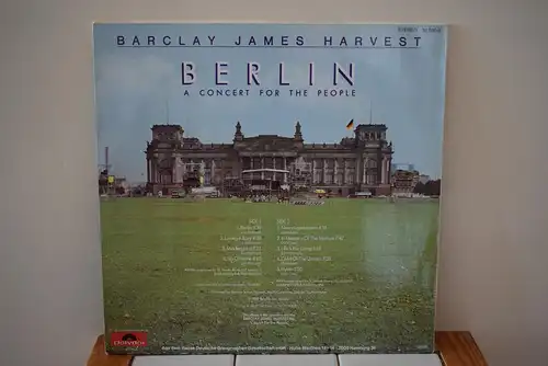 Barclay James Harvest ‎– Berlin - A Concert For The People