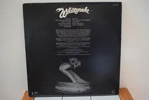 Whitesnake ‎– Ready An' Willing
