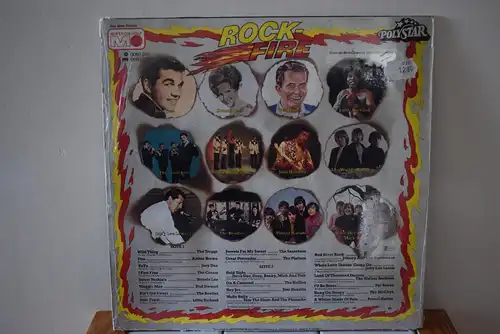 Rock-Fire - Die Top-Hits Der 60er Jahre " Klasse Rock Sampler mit toller Tracklist in sehr gutem Zustand "
