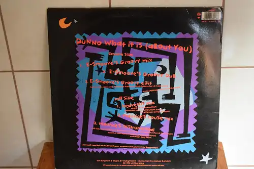 The Beatmasters Featuring Elaine Vassell ‎– Dunno What It Is (About You)