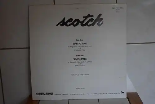 Scotch ‎– Man To Man