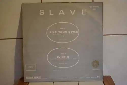 Slave ‎– I Like Your Style