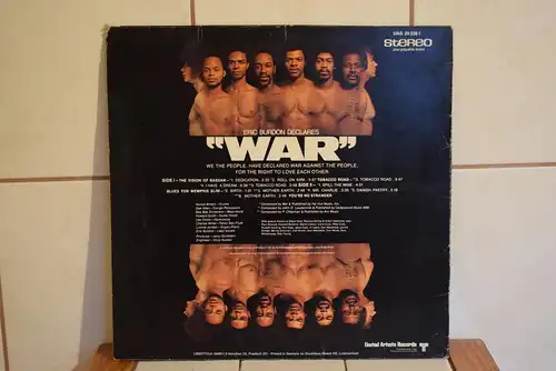 Eric Burdon & War ‎– Eric Burdon Declares "War"