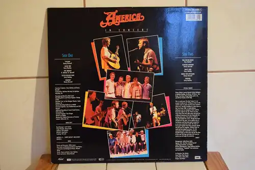 America  ‎– America In Concert