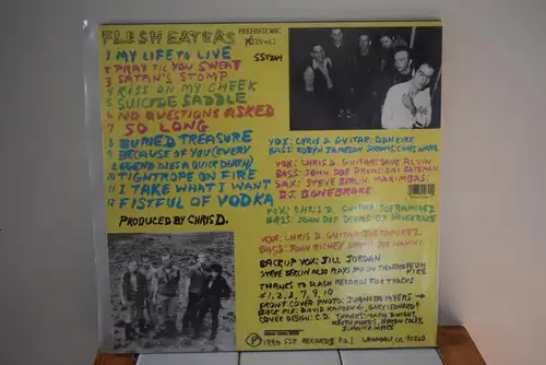 The Flesh Eaters ‎– Prehistoric Fits Vol. 2 " Schönes Sammlerstück in Yellow Vinyl , top Zustand "