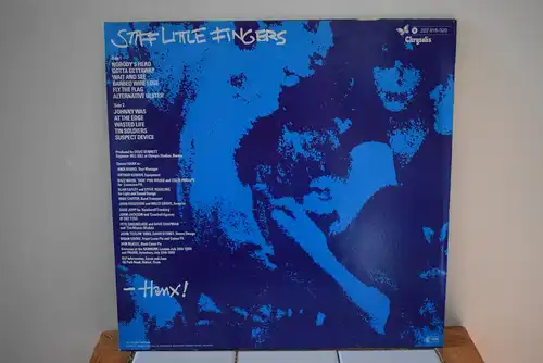 Stiff Little Fingers ‎– Hanx!