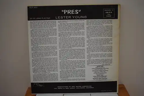 Lester Young ‎– Pres