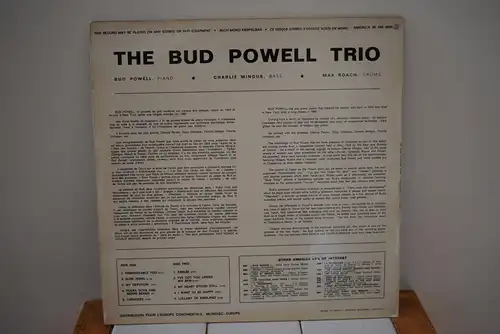 The Bud Powell Trio ‎– The Bud Powell Trio