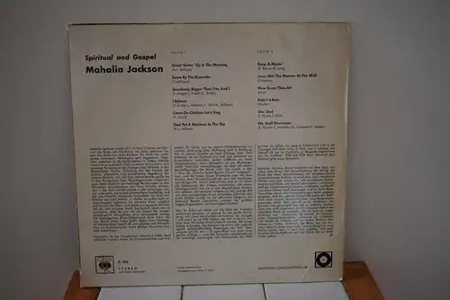 Mahalia Jackson ‎– Spiritual Gospel