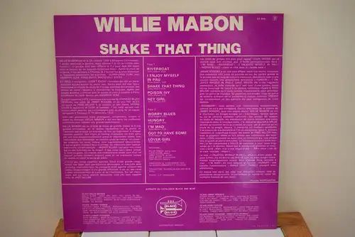 Willie Mabon ‎– Shake That Thing