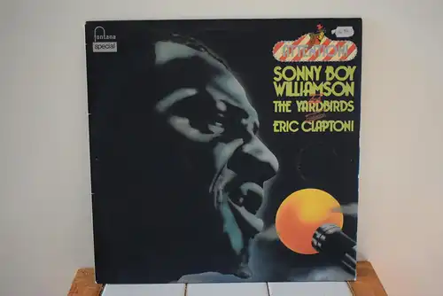 Sonny Boy Williamson And The Yardbirds Featuring Eric Clapton ‎– Attention! Sonny Boy Williamson And The Yardbirds Featuring Eric Clapton!