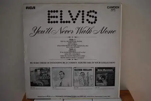 Elvis Presley ‎– You'll Never Walk Alone
