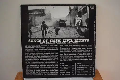 Owen McDonagh And The Bogside Men ‎– Songs Of Irish Civil Rights - Canti Della Rivoluzione Irlandese