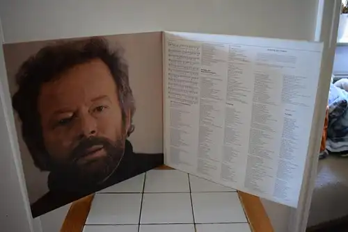 Franz Josef Degenhardt ‎– Liederbuch Franz Josef Degenhardt - Von Damals Und Von Dieser Zeit