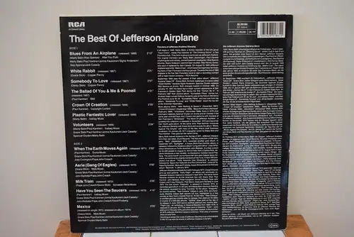 Jefferson Airplane ‎– The Best Of Jefferson Airplane