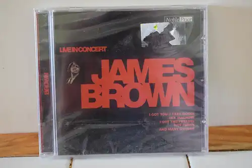 James Brown ‎– Live in Concert