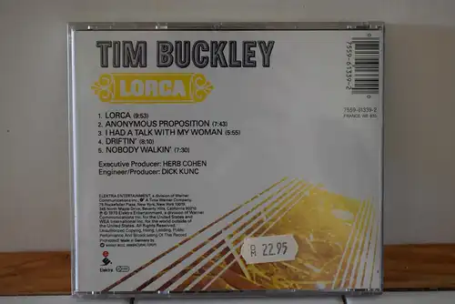 Tim Buckley ‎– Lorca