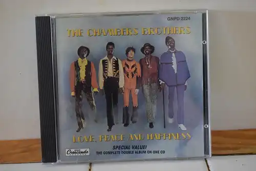 The Chambers Brothers ‎– Love, Peace And Happiness / Live At Bill Graham's Fillmore East